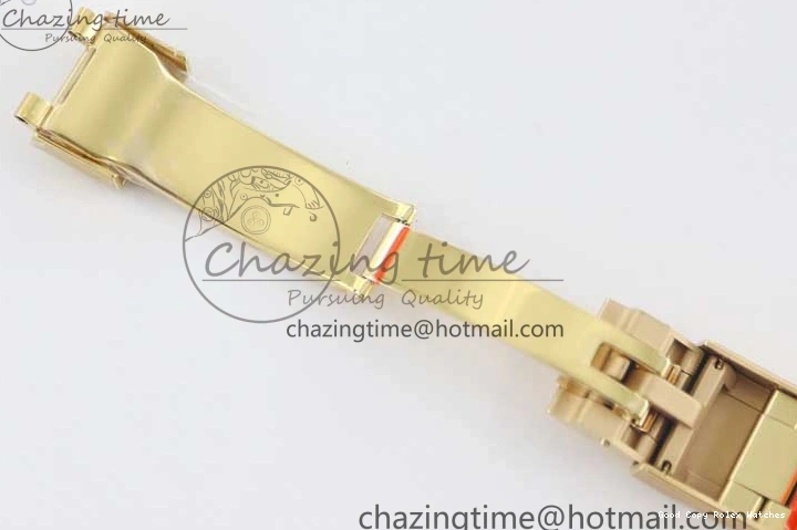 AAA Replica Watches 116595RBOW Black on A Diamonds 2406 Best YG 904L YG Dial Edition Bracelet Effortless TWF 1:1 Steel Daytona YG 0109